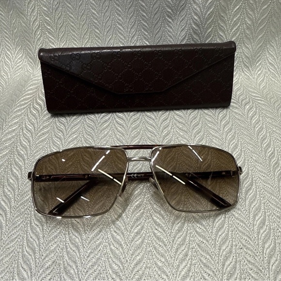 Vintage Gucci Tortoise Shell Sunglasses UNISEX